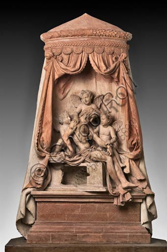  Modena, Galleria Estense: The Burial of Jesus, by Antonio Begarelli (1499 - 1565).