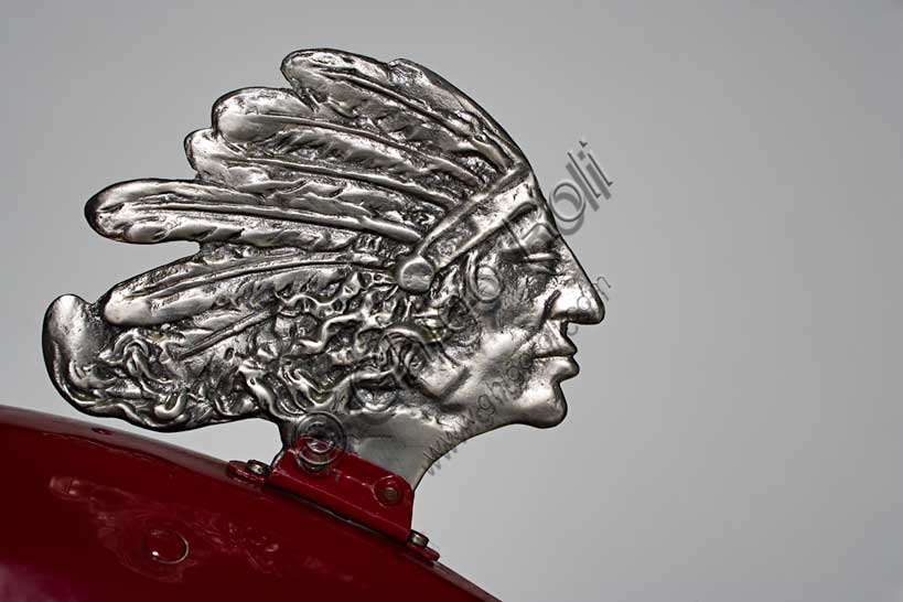 Vintage motorcycle “Indian Scout”Brand: Indianmodel: Scoutcountry: U.S.A. - Springfieldyear: 1925condition: restoreddisplacement: 600 cc. (bore and stroke 70 x 78)engine: 42° V-twingearbox: three-speed blockOf the numerous American brands, decimated in part by the crisis of '29, in part by the very aggressive commercial policy of Harley-Davidson which would later become a de facto monopolist, only Indian managed to compete successfully for many years, before disappearing.Designed by Charles B. Franklin, the first model of the Indian Scout appeared in 1920 and immediately earned a just reputation for great reliability combined with high performance. In the same year, in Australia, it conquered the 24-hour record by covering 1793 km. Uncommon for American motorcycles, it was also appreciated for its excellent handling. Even today it is considered one of the most beautiful motorcycles made in the States.