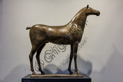Museo Novecento: "Horse", by Marino Marini, about 1937. Bronze.