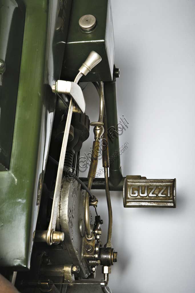 Ancient Motorbike Moto Guzzi  "Normale" 