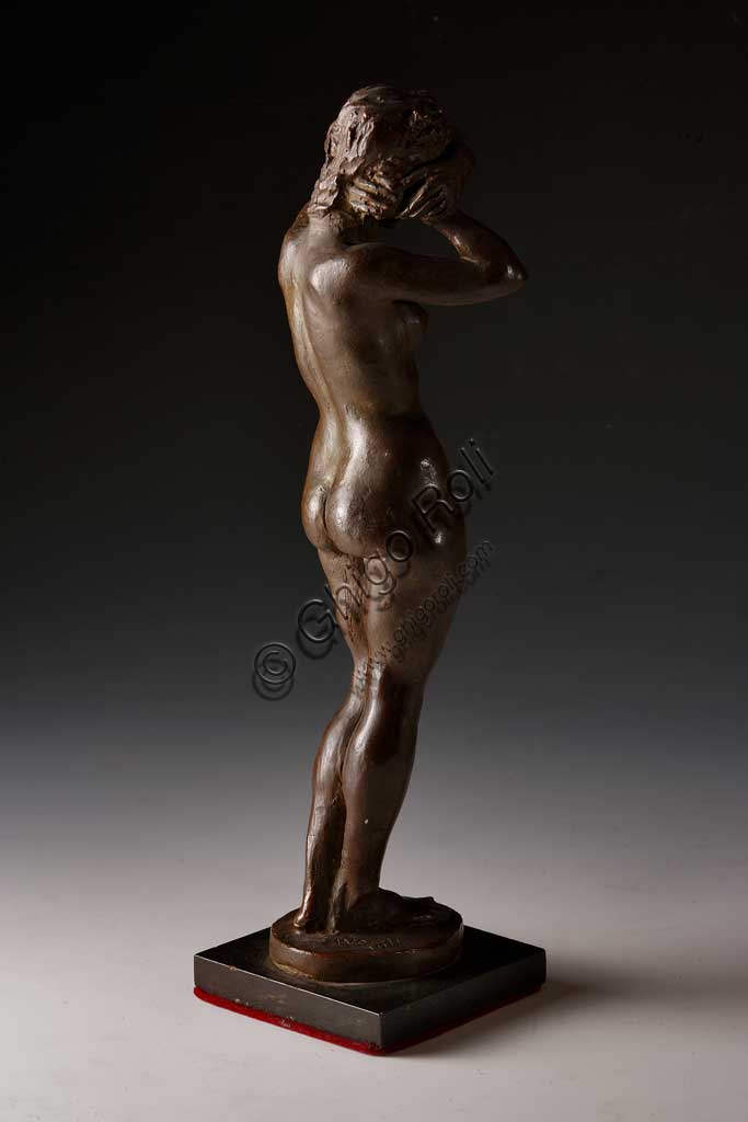 Collezione Assicoop - Unipol: Ivo Soli (1898-1976), "Nudo di donna". Bronzo.