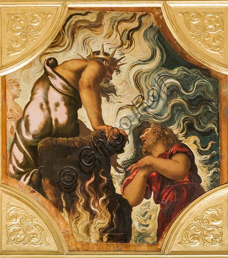 Modena, Galleria Estense: "Orfeo supplica Plutone" Jacopo Robusti detto Tintoretto, olio su tavola cm. 153 x 133. 