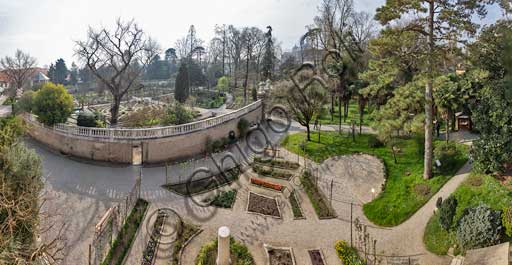   Padova, the Botanical Garden: view of the Hortus Cinctus.