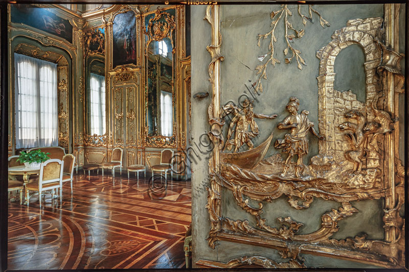  Palace Litta: hall of the mirrors.