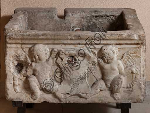 Palermo, Palazzo Reale o Palazzo dei Normanni, R1, commissioni: bacile con putti.