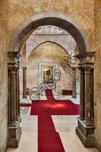 Palermo, The Royal Palace or Palazzo dei Normanni (Palace of the Normans), Joharia Tower, the Winds Room: view.