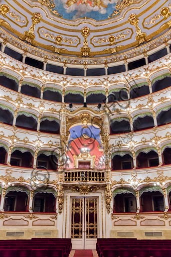 Piacenza: the Municipal Theatre.