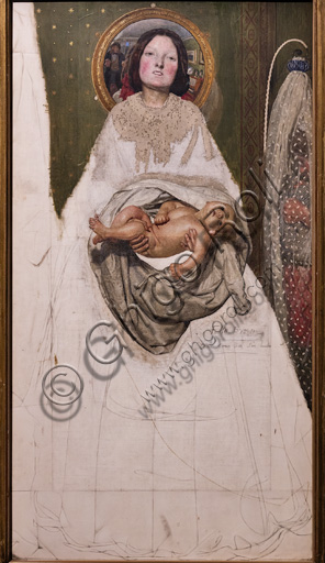  "Prendete vostro figlio, Signore" (1851-7) di Ford Madox Brown (1821 - 93); olio su tela.