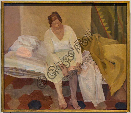Museo Novecento: " Summer Awakening", by Roberto Melli, 1938. Oil painting on canvas.