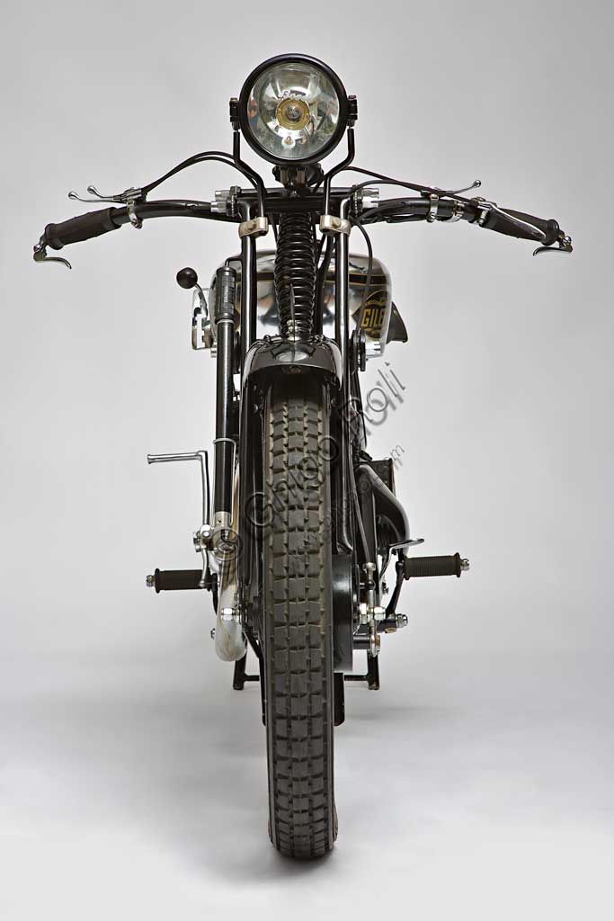 Ancient Motorbike Gilera Gran Sport 350