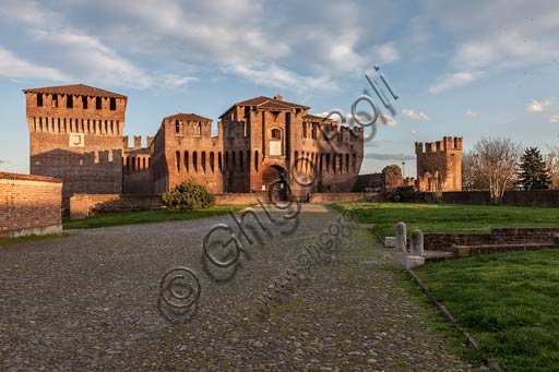 Soncino (Cremona): La Rocca (XV secolo).