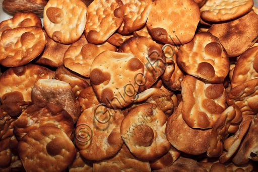  Ligurian gastronomical products: "gallette del marinaio" (a kind of hardtack)