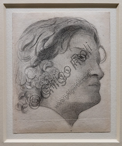 "Spencer Deverell", studio per "La dodicesima notte", (1852-3) di Walter Howell Deverell (1827 - 54); grafite su carta.