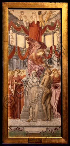 "Il tempo dell'amore", 1872 di Edward Coley Burne - Jones  (1833 - 1898); olio su tela.