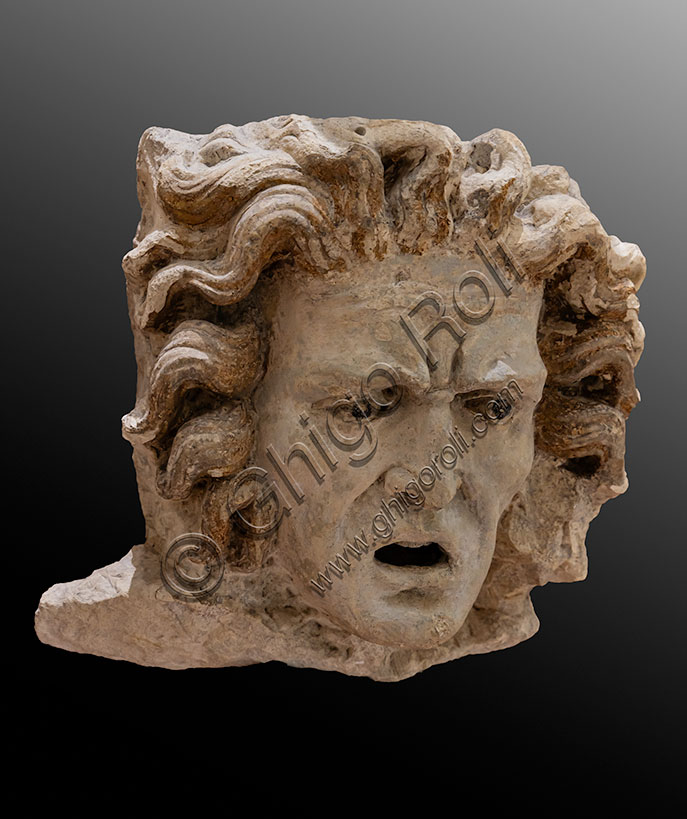 Head, sculpture.