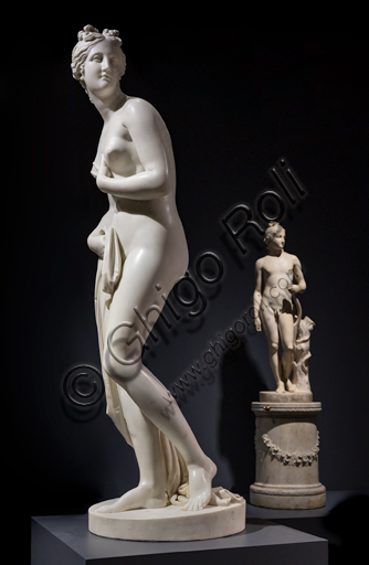 "Venere", 1817-1820, di Antonio Canova (1757 - 1822), marmo.